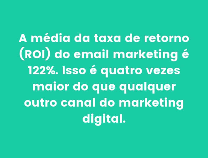 email marketing lista segmentada ROI