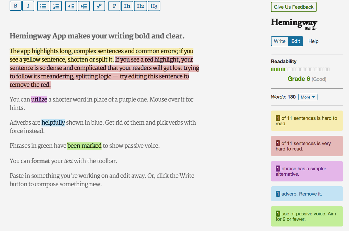 hemingway writing style The writing style of ernest hemingway (name) english iii - cp june 09, 2003 (teacher's name) (last name) 1 outline thesis statement: the usage of repetition and ambiguous words in the work of ernest hemingway is a well-known characteristic of his writing style. hemingway writing style The writing style of ernest hemingway (name) english iii - cp june 09, 2003 (teacher's name) (last name) 1 outline thesis statement: the usage of repetition and ambiguous words in the work of ernest hemingway is a well-known characteristic of his writing style.