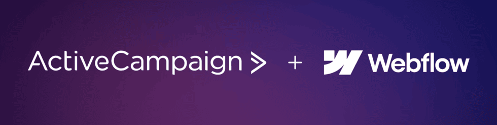 ActiveCampaign & Webflow
