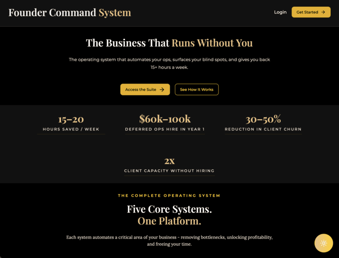 ActiveCampaign & Founder Command System