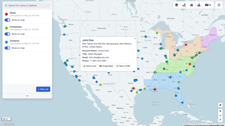 ActiveCampaign & Geomaps
