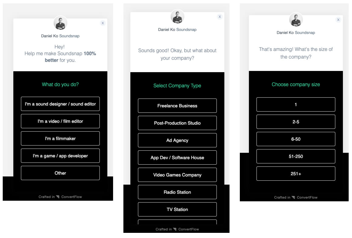 Soundsnap survey