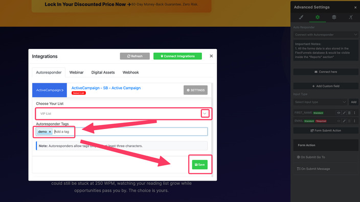 ActiveCampaign & FlexiFunnel