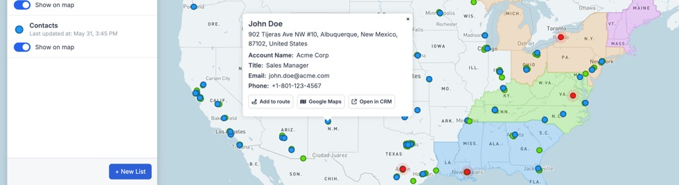ActiveCampaign & GeoMaps