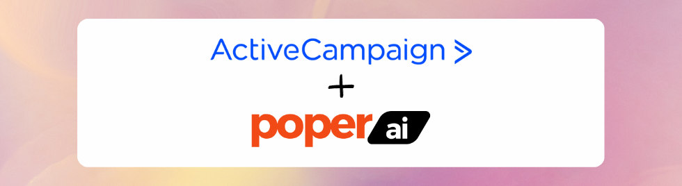 ActiveCampaign & Poper