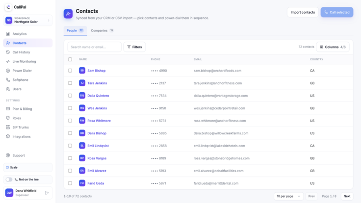 ActiveCampaign & CallPal