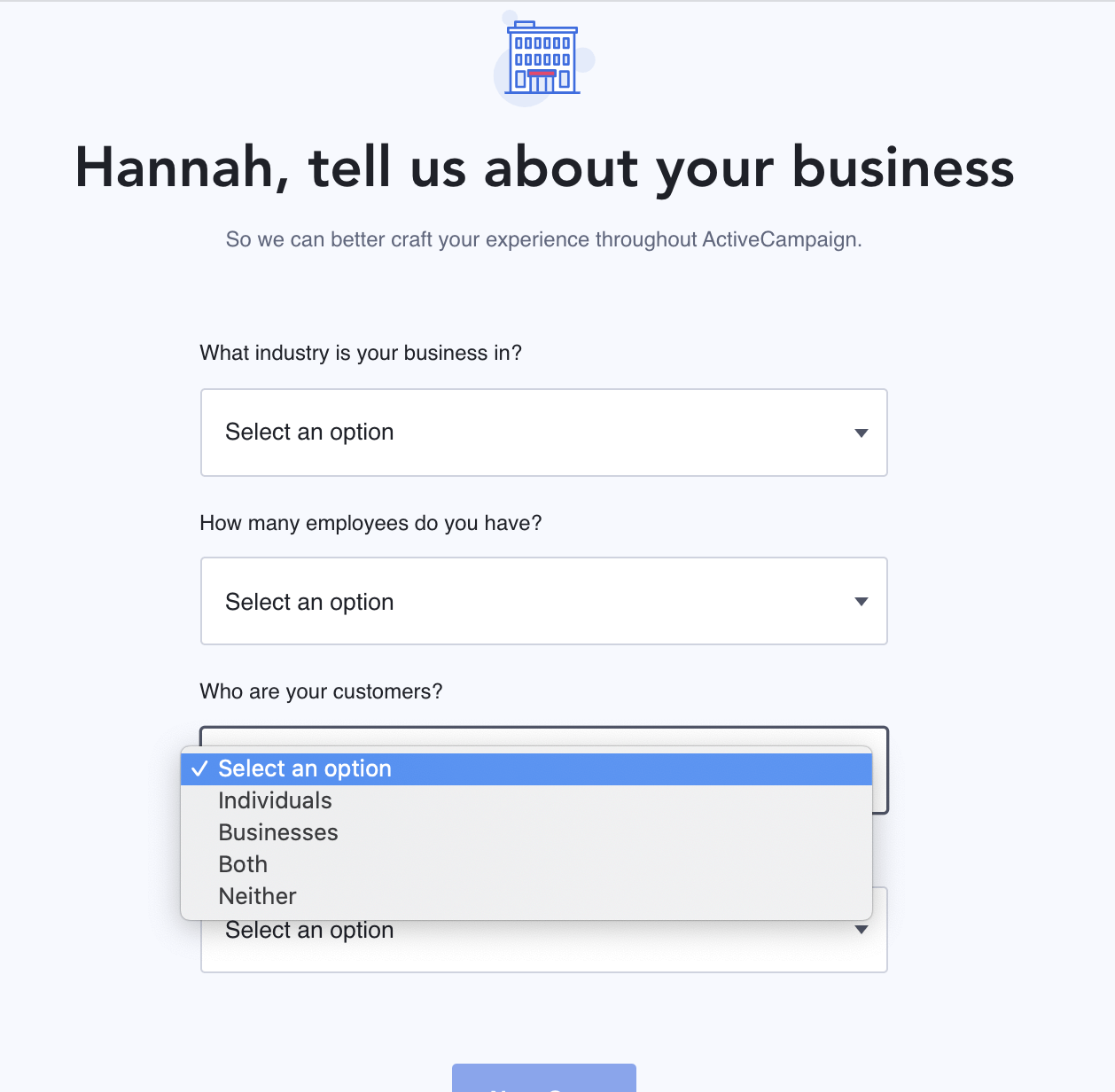 ActiveCampaign onboarding support