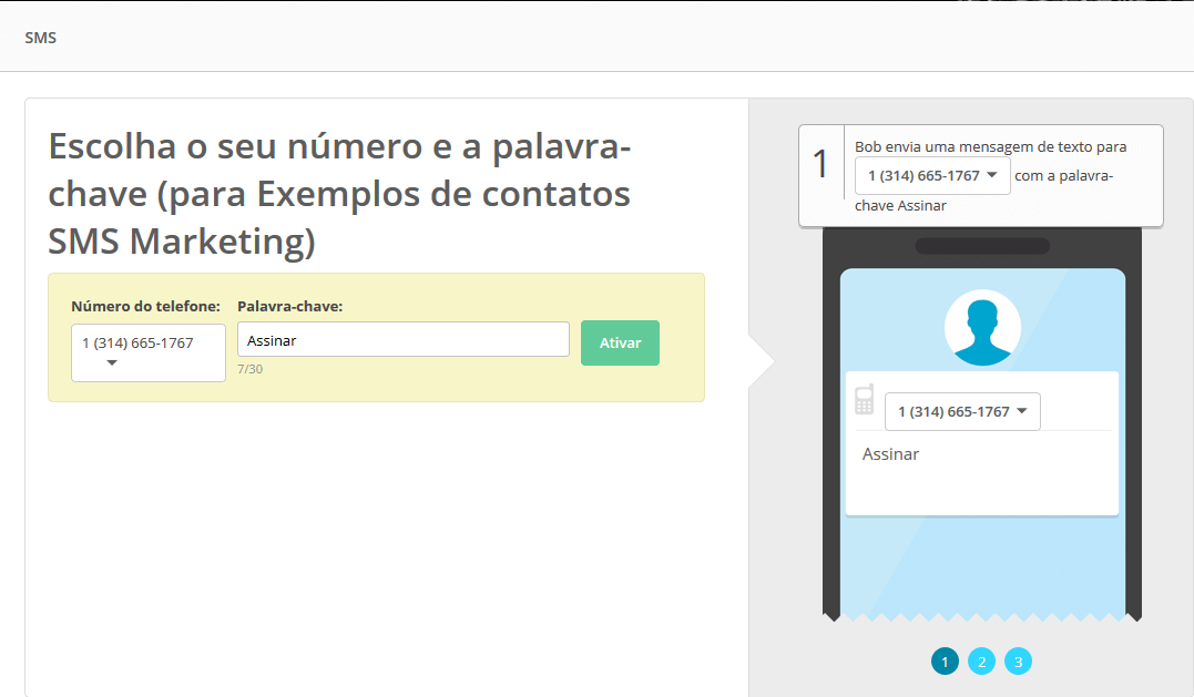 Marketing SMS Automação