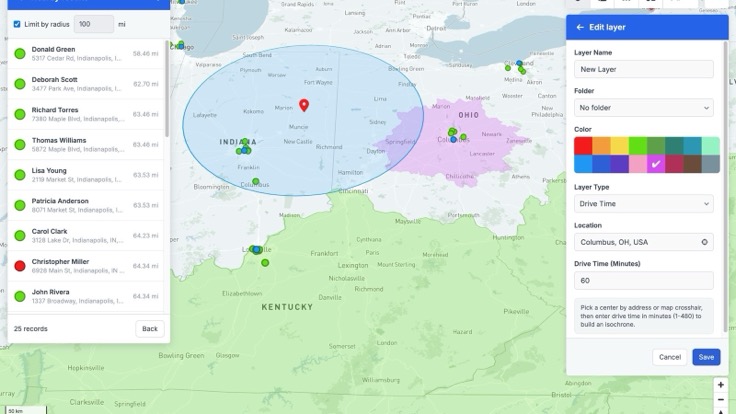ActiveCampaign & Geomaps