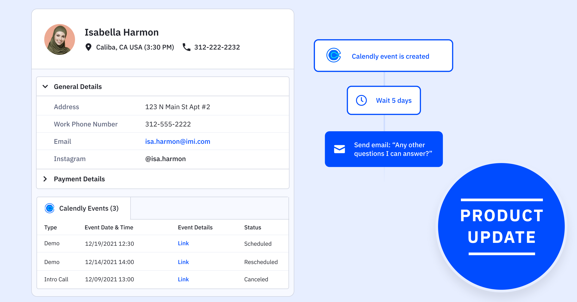 Take Action On Customer Data In New Ways With The Updated Calendly 
