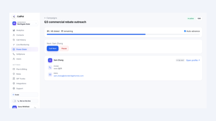 ActiveCampaign & CallPal