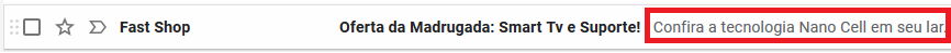 melhor email marketing pre-header