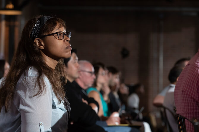 people sitting at Activate