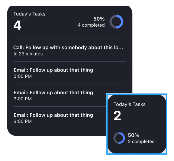 ActiveCampaign widget