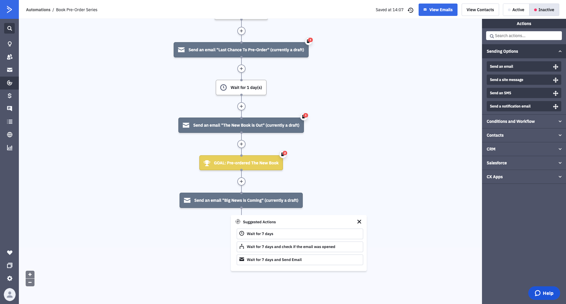 predictive next steps