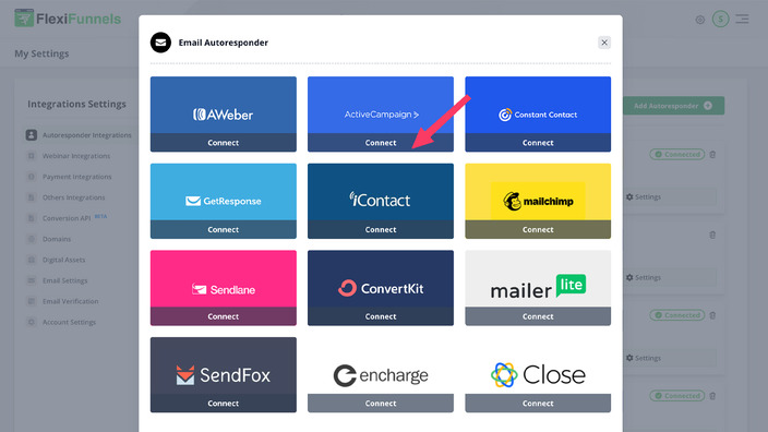 ActiveCampaign & FlexiFunnel